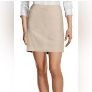 HALOGEN Tan Pencil Skirt Size 6 P